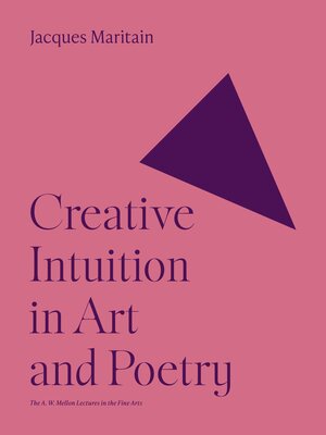 cover image of Creative Intuition in Art and Poetry